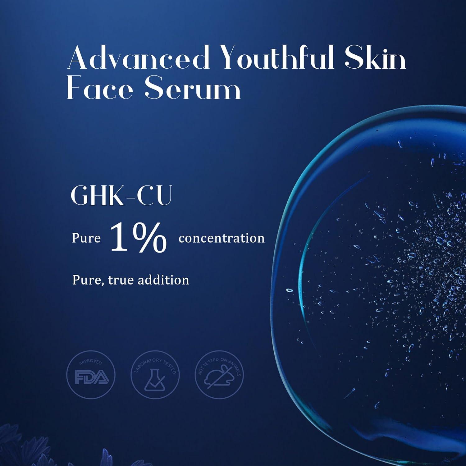 Suero Facial Antienvejecimiento YVTYVT GHK-Cu 25 ml