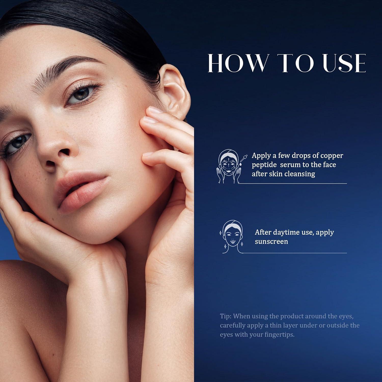 Suero Facial Antienvejecimiento YVTYVT GHK-Cu 25 ml