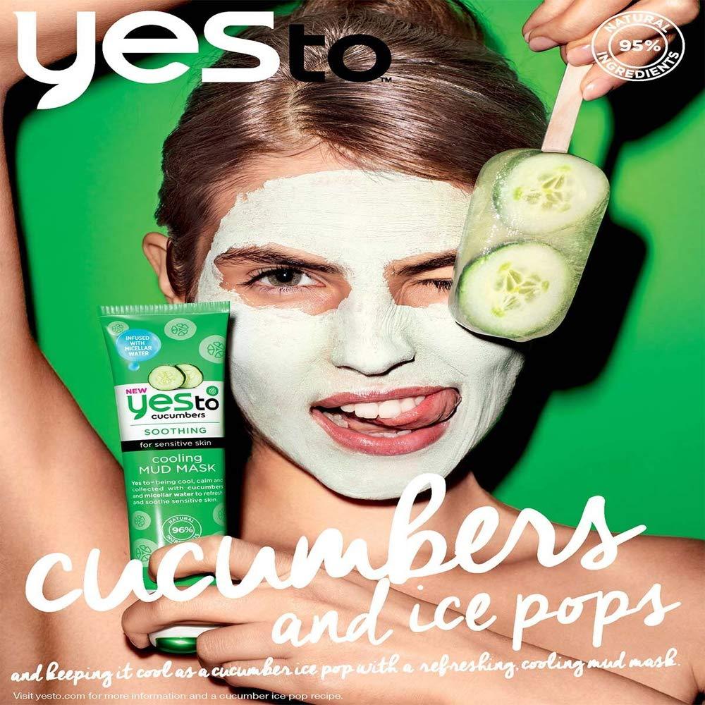 Mascarilla de barro refrescante Sí a los pepinos 56.7g
