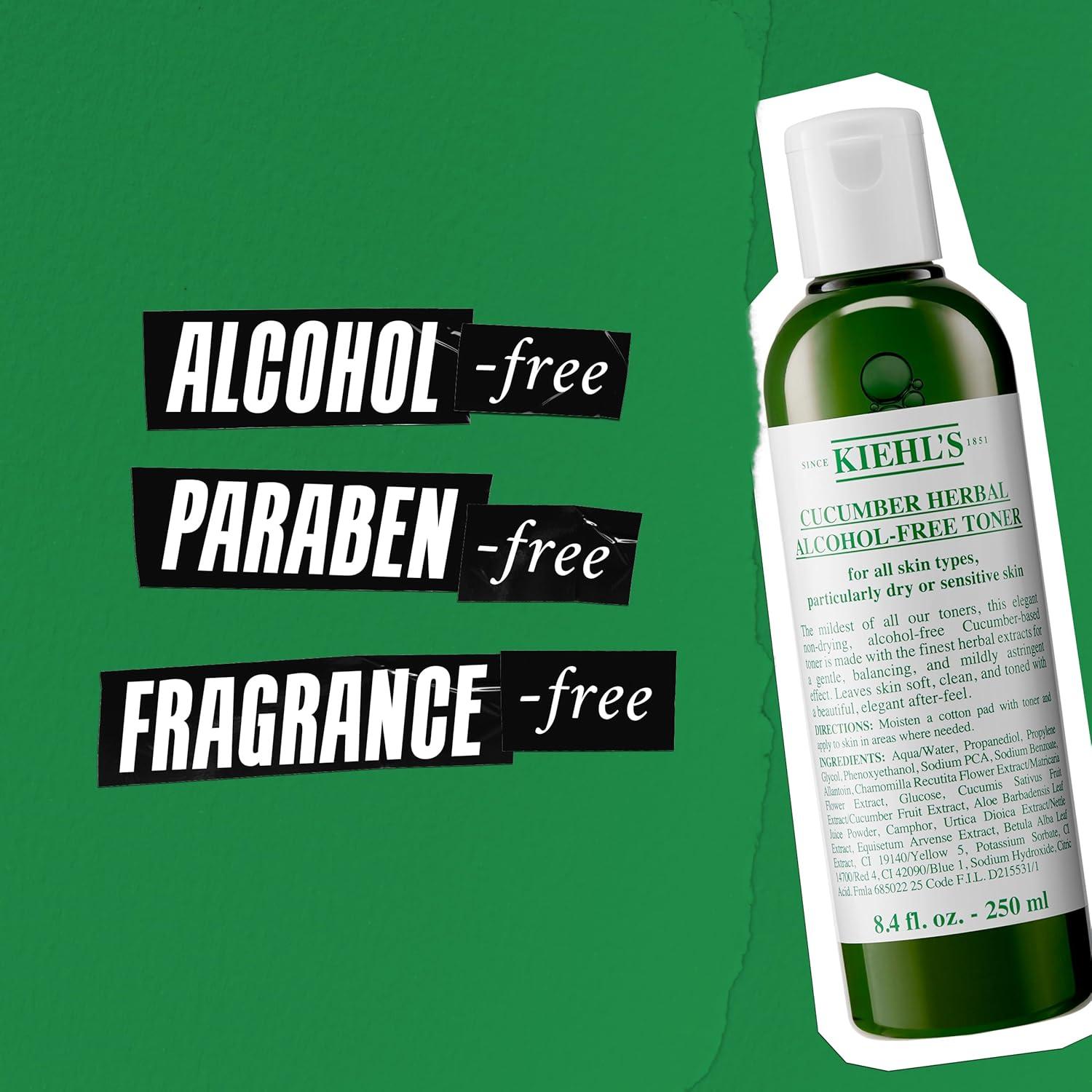 Tónico Facial Herbal de Pepino Kiehl's 250 ml Piel Seca Sensible