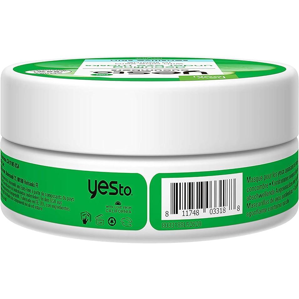 Máscaras para los Ojos Calmantes Pepino 8 Unidades 100% Algodón