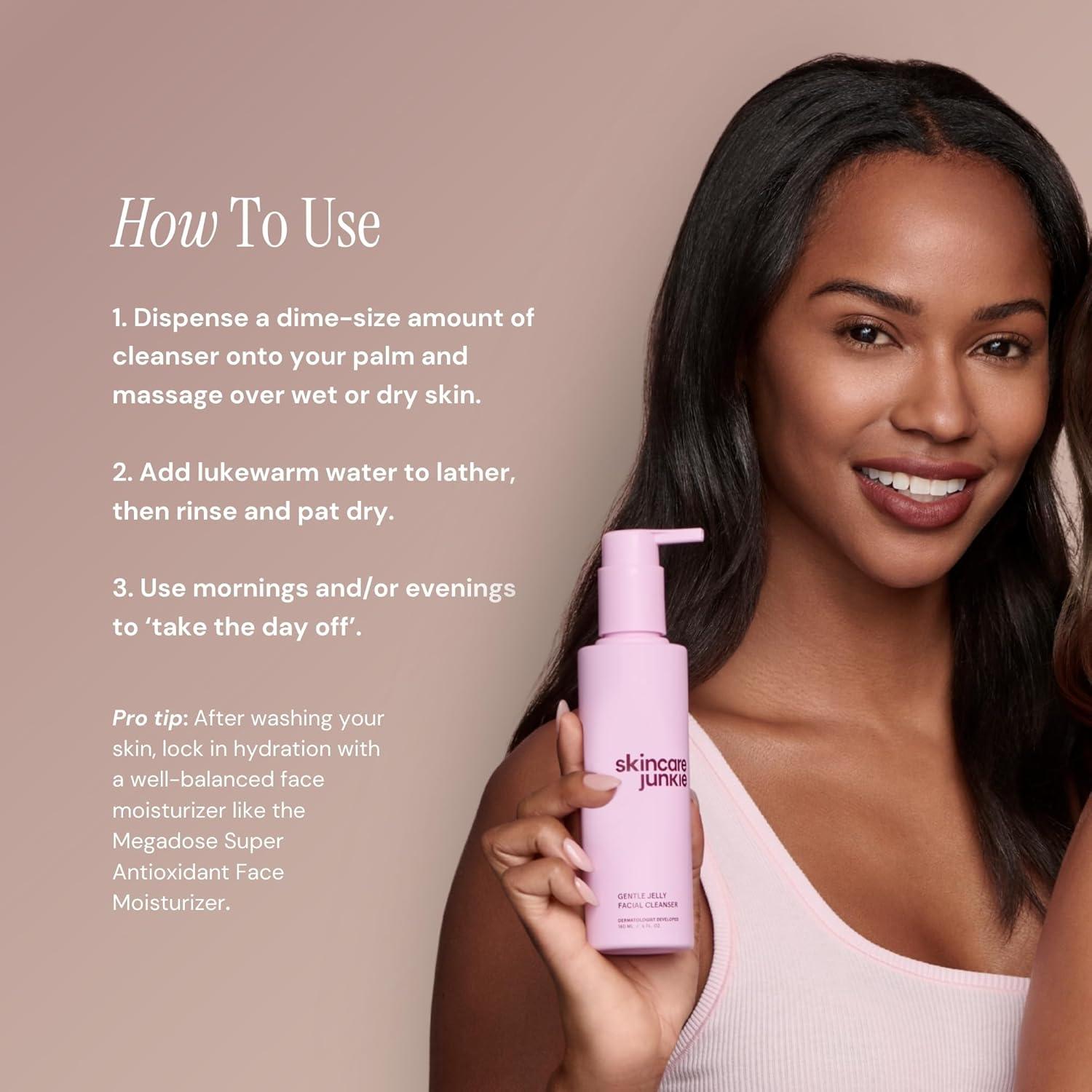 Limpiador Facial Gel Jalea Skincare Junkie 170 g Piel Normal a Grasa