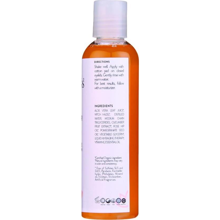 Desmaquillante Orgánico DIVA BRILLANTE de Pepino 118 ml - Hidratante