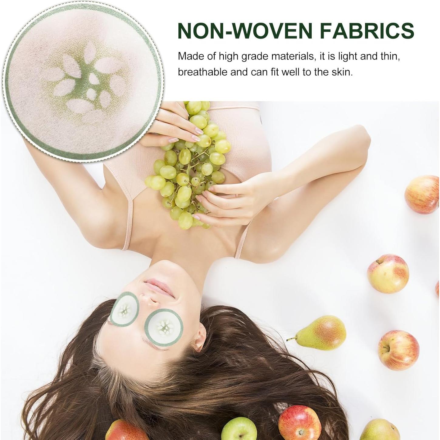 100 Almohadillas Frías para Ojos Hidratantes Cuidado de la Piel