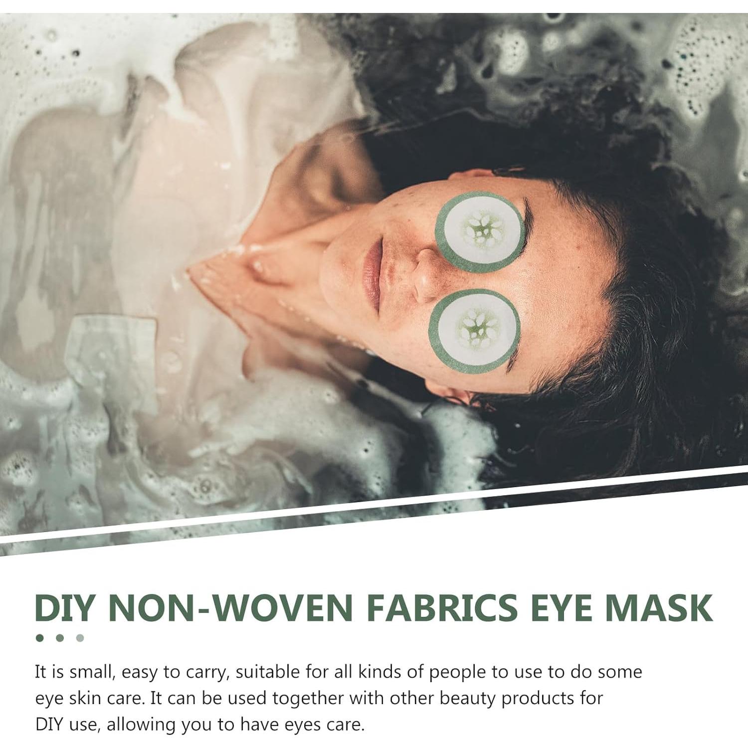 100 Almohadillas Frías para Ojos Hidratantes Cuidado de la Piel