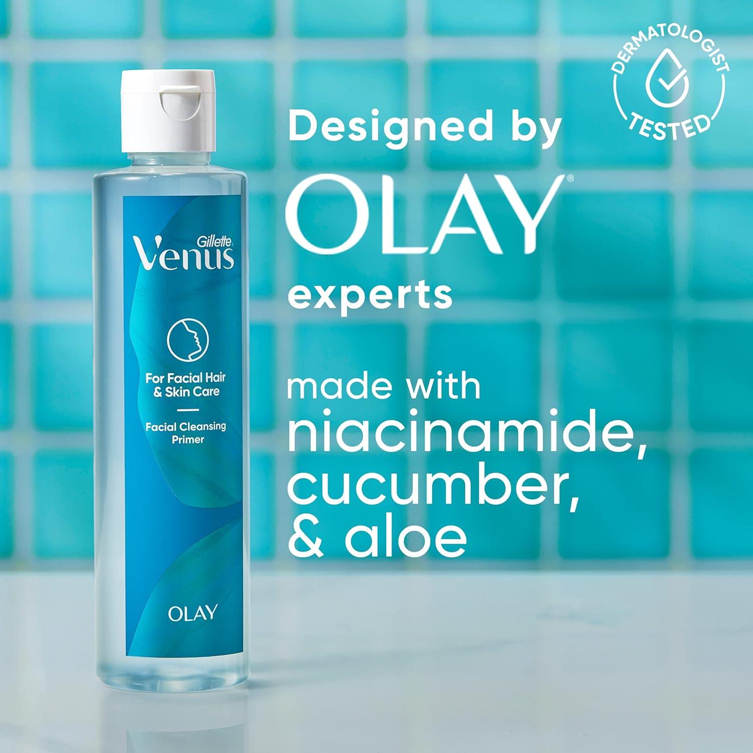 Gillette Venus Primer Facial 190ml - Limpieza y Hidratación