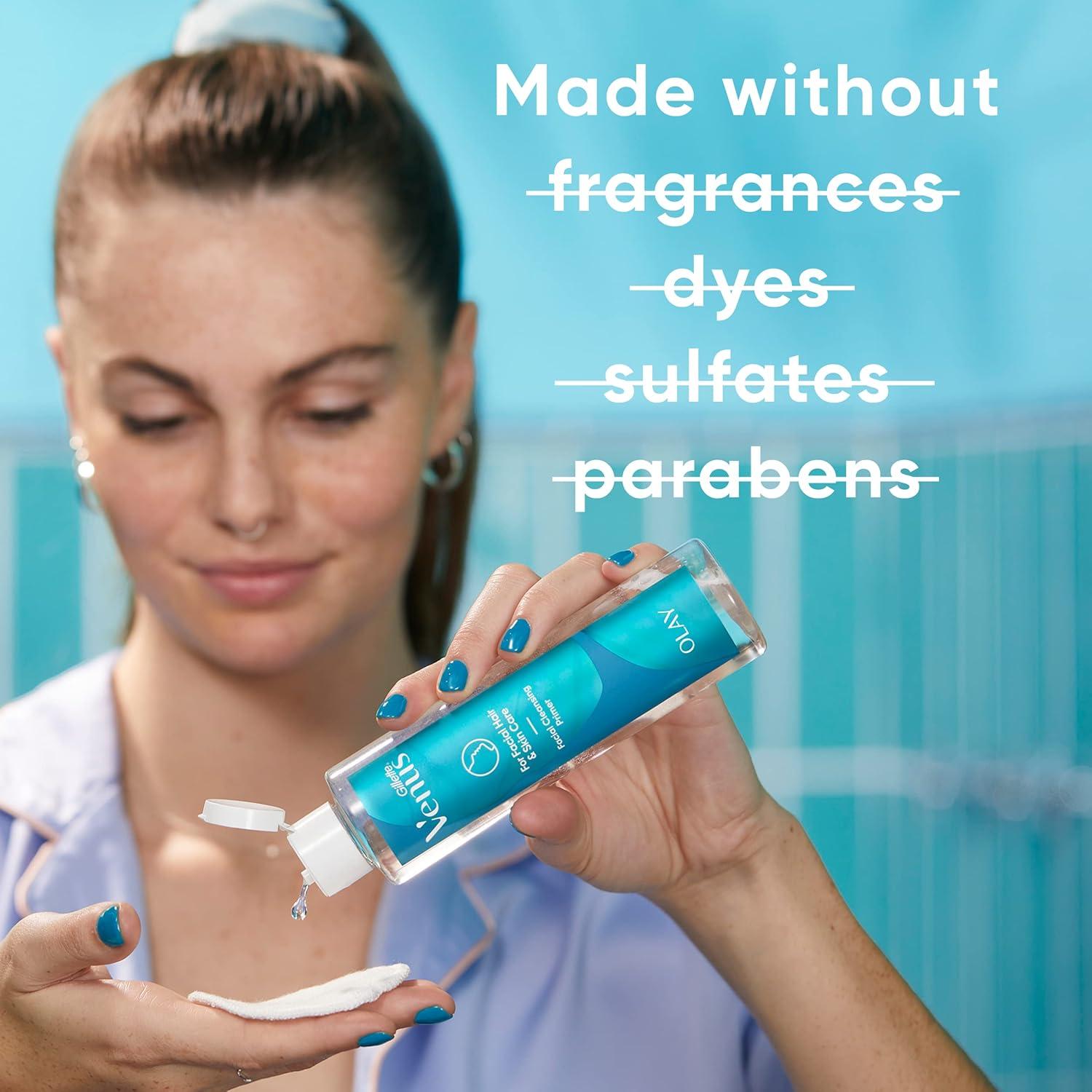 Gillette Venus Primer Facial 190ml - Limpieza y Hidratación