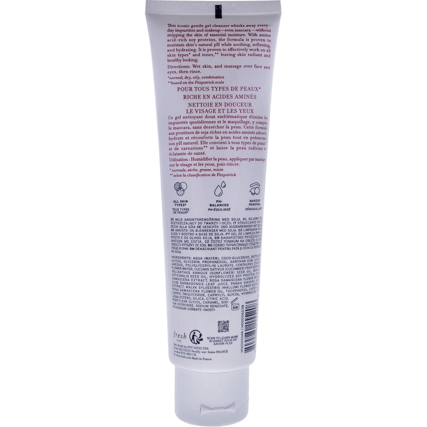 Limpiador Facial de Soja Fresh 150 ml - Suave y Efectivo