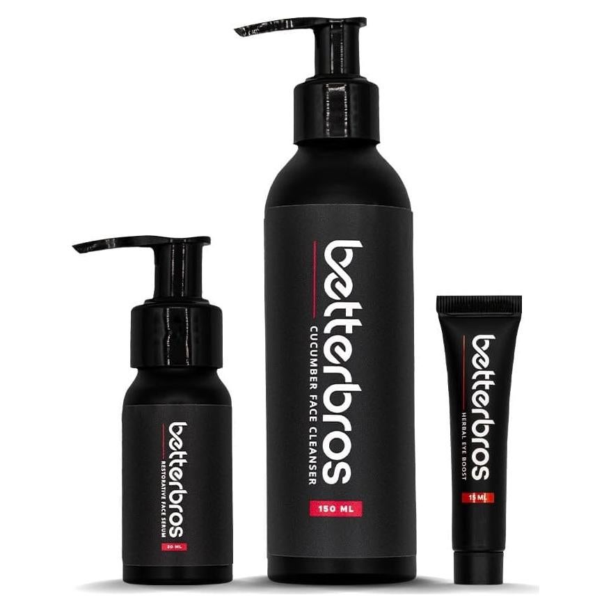 Kit de Cuidado de Piel para Hombres BetterBros - 3 Pasos