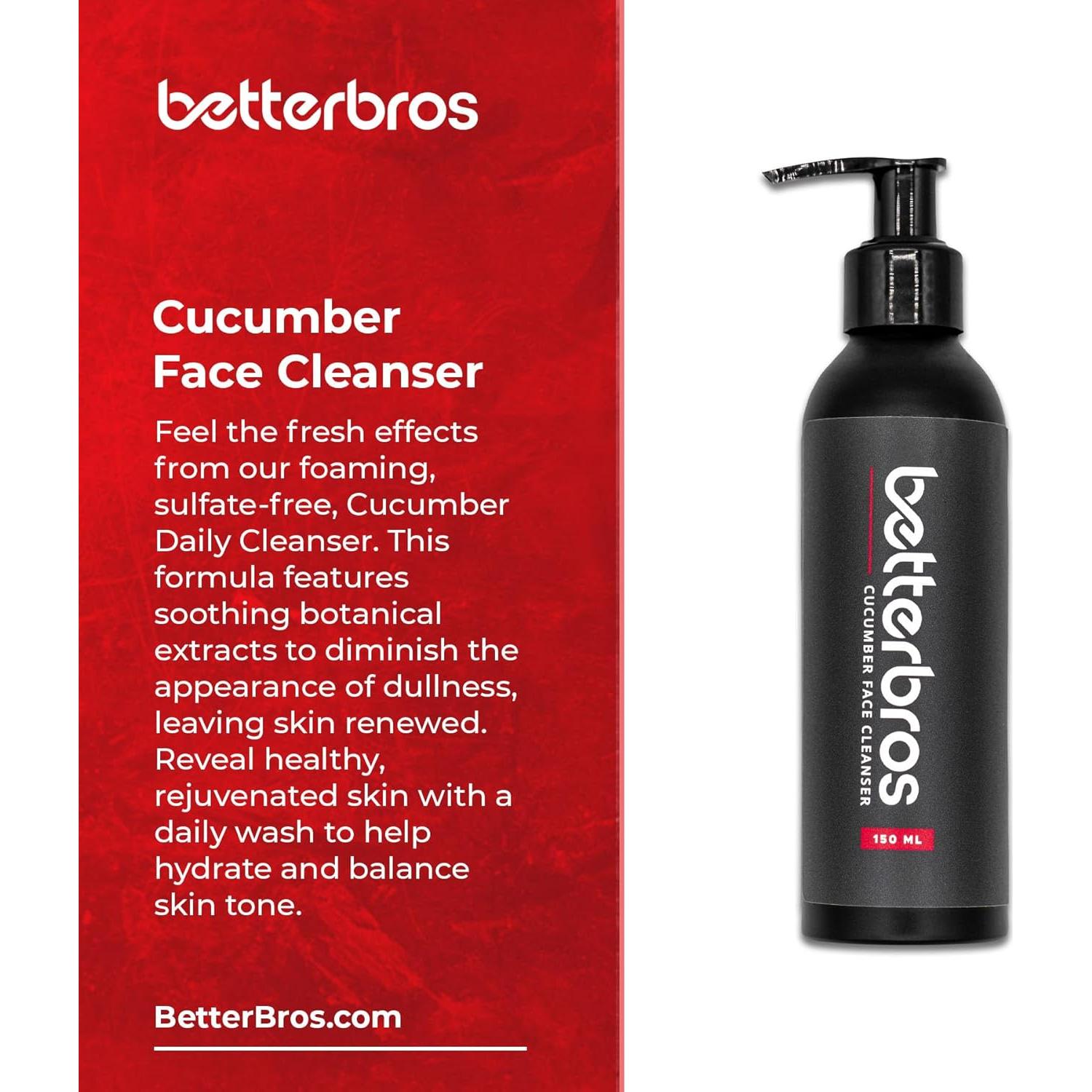 Kit de Cuidado de Piel para Hombres BetterBros - 3 Pasos