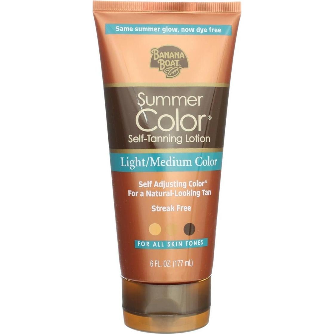 Loción autobronceadora Banana Boat 510g sin sol claro/medio