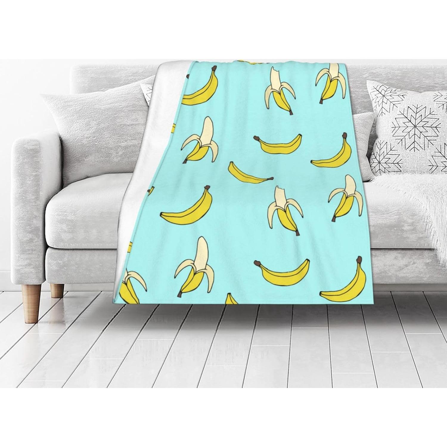 Manta de Franela VOOHDDY 50x40 cm Plátano Linda Suave