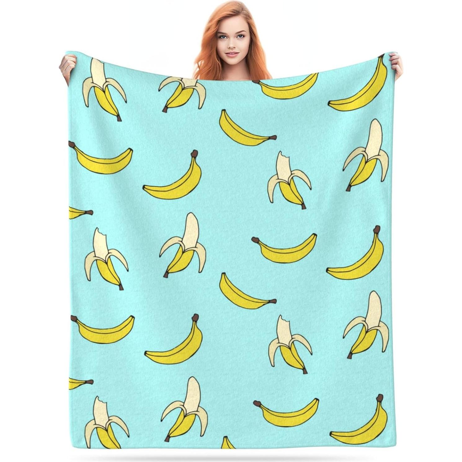 Manta de Franela VOOHDDY 50x40 cm Plátano Linda Suave