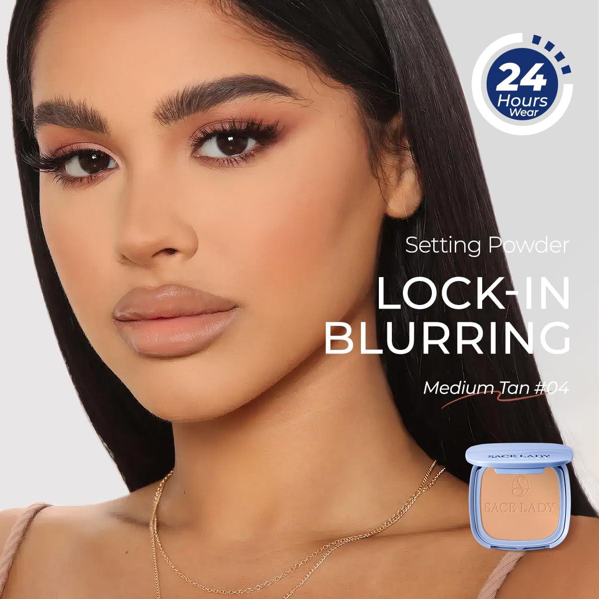 Polvo Facial Compacto SACE LADY #04 Medio-Tostado 9.92 g
