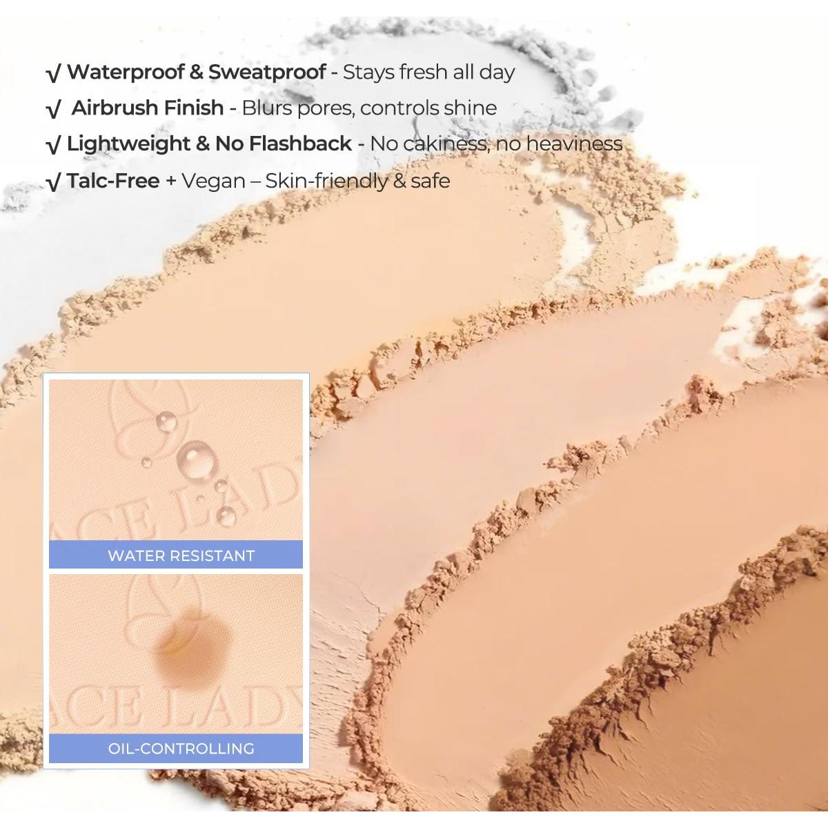 Polvo Facial Compacto SACE LADY #04 Medio-Tostado 9.92 g