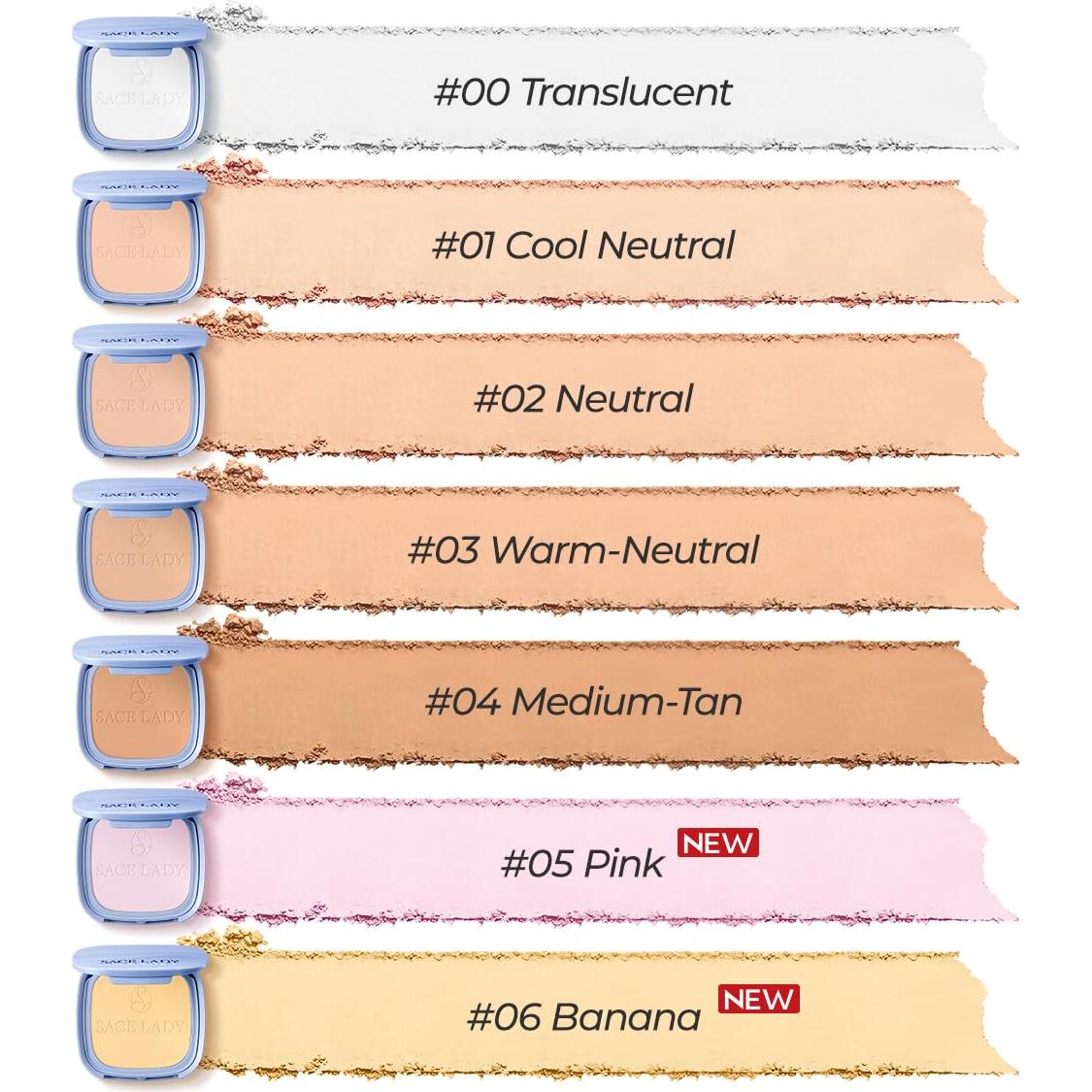 Polvo Facial Compacto SACE LADY #04 Medio-Tostado 9.92 g