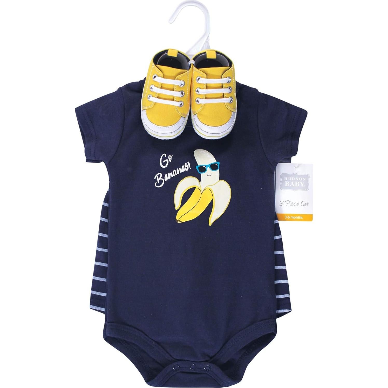 Conjunto de Ropa para Bebé Unisex Hudson Baby 0-3 Meses