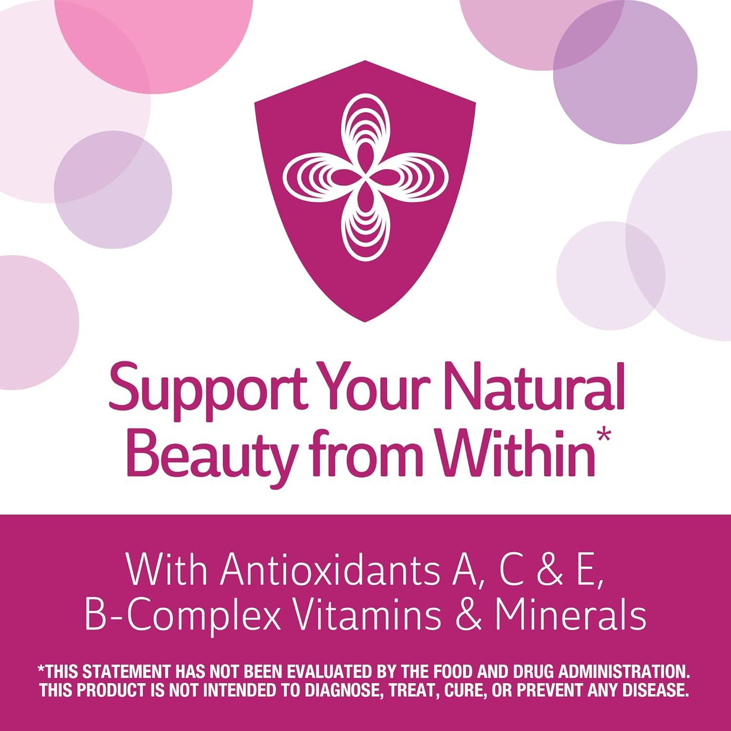 Tabletas Extra Fuertes 21st Century para Cabello, Piel y Uñas - 90 Unidades