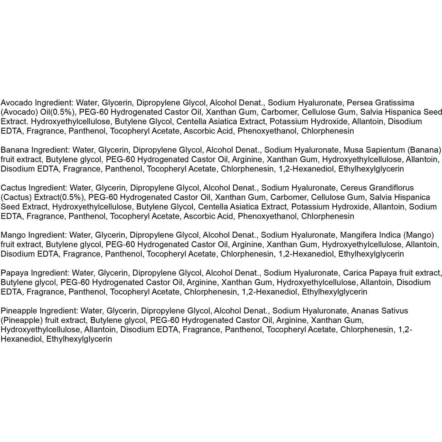 Mascarillas Hidratantes DearDerm Plátano - 10 Hojas - Cuidado Facial