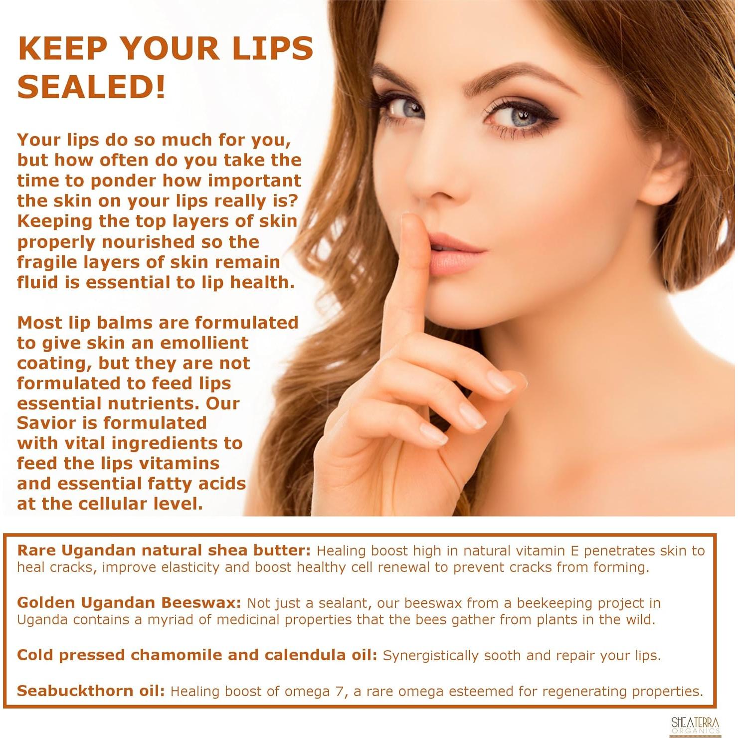 Bálsamo Labial Shea Terra Organics - Manteca de Karité 15g