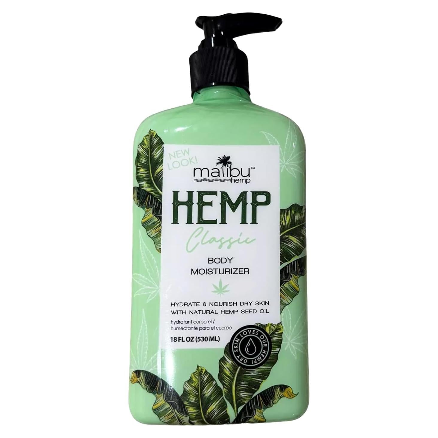 Hidratante Corporal Clásico Malibu 532 ml - Vegano y Natural