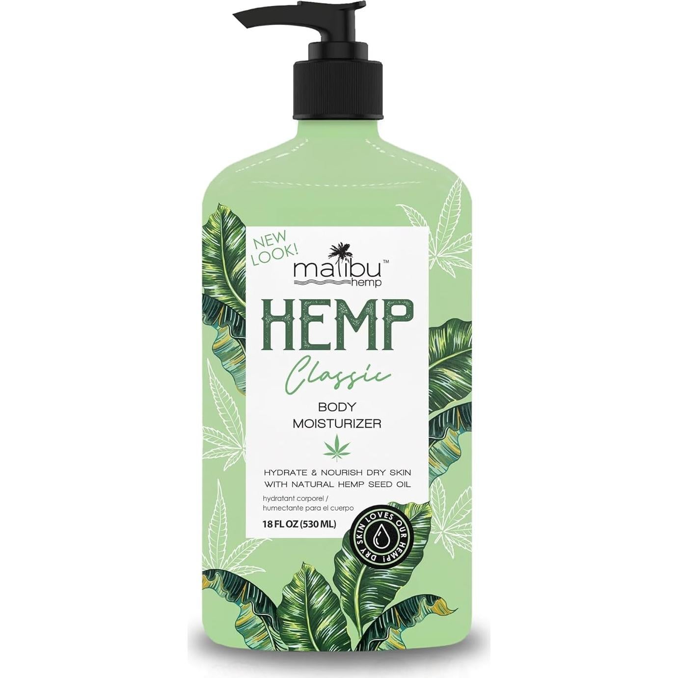 Hidratante Corporal Clásico Malibu 532 ml - Vegano y Natural