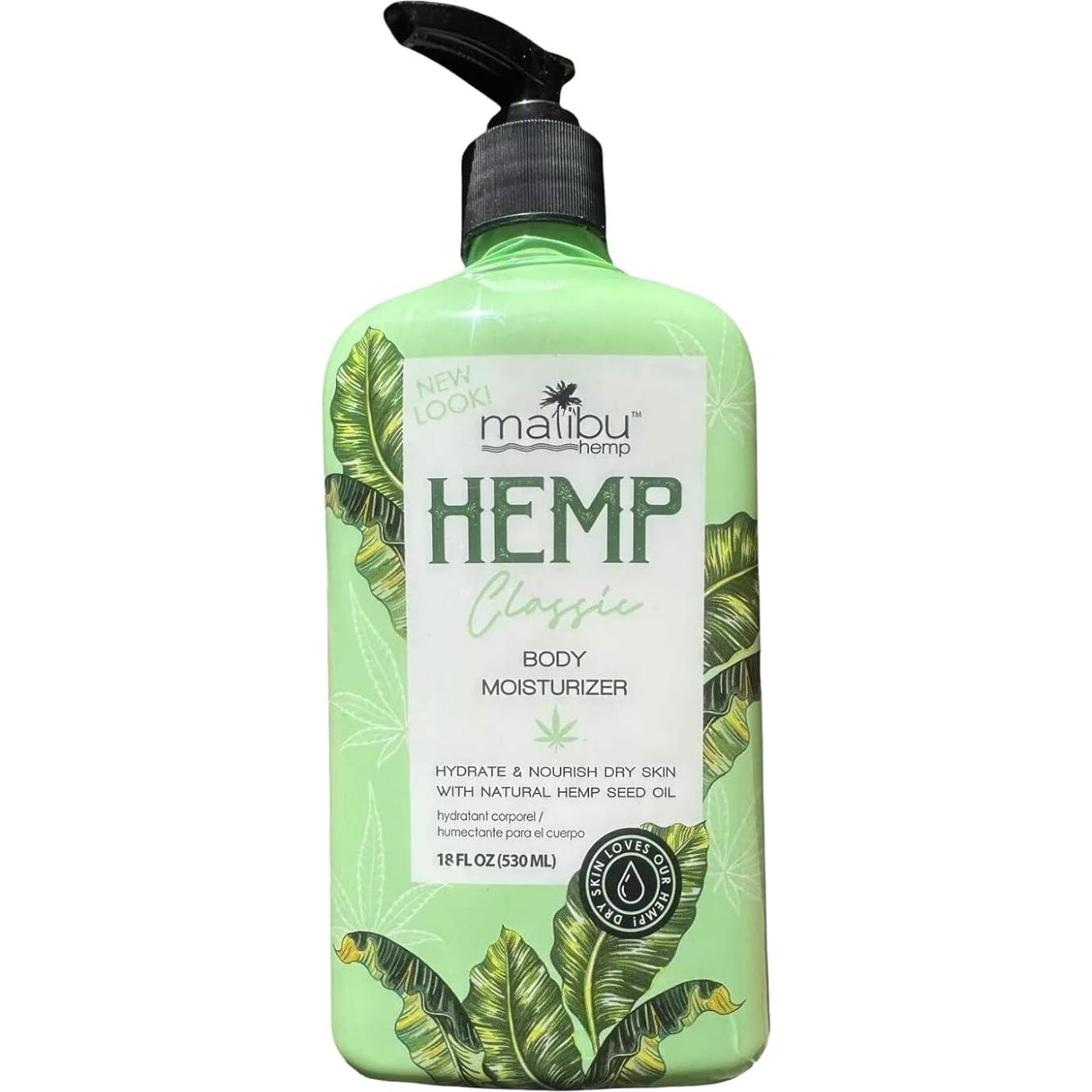 Hidratante Corporal Clásico Malibu 532 ml - Vegano y Natural
