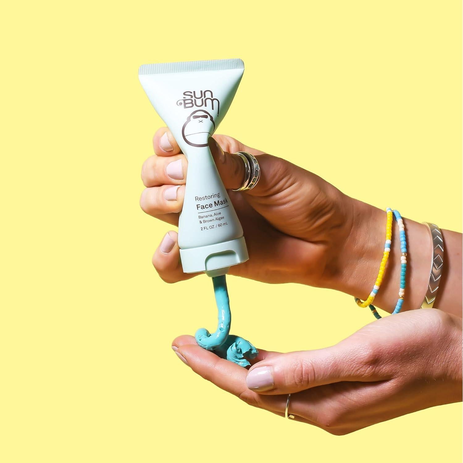 Mascarilla Facial Restauradora Sun Bum - Vegana con Aloe 56.7 g