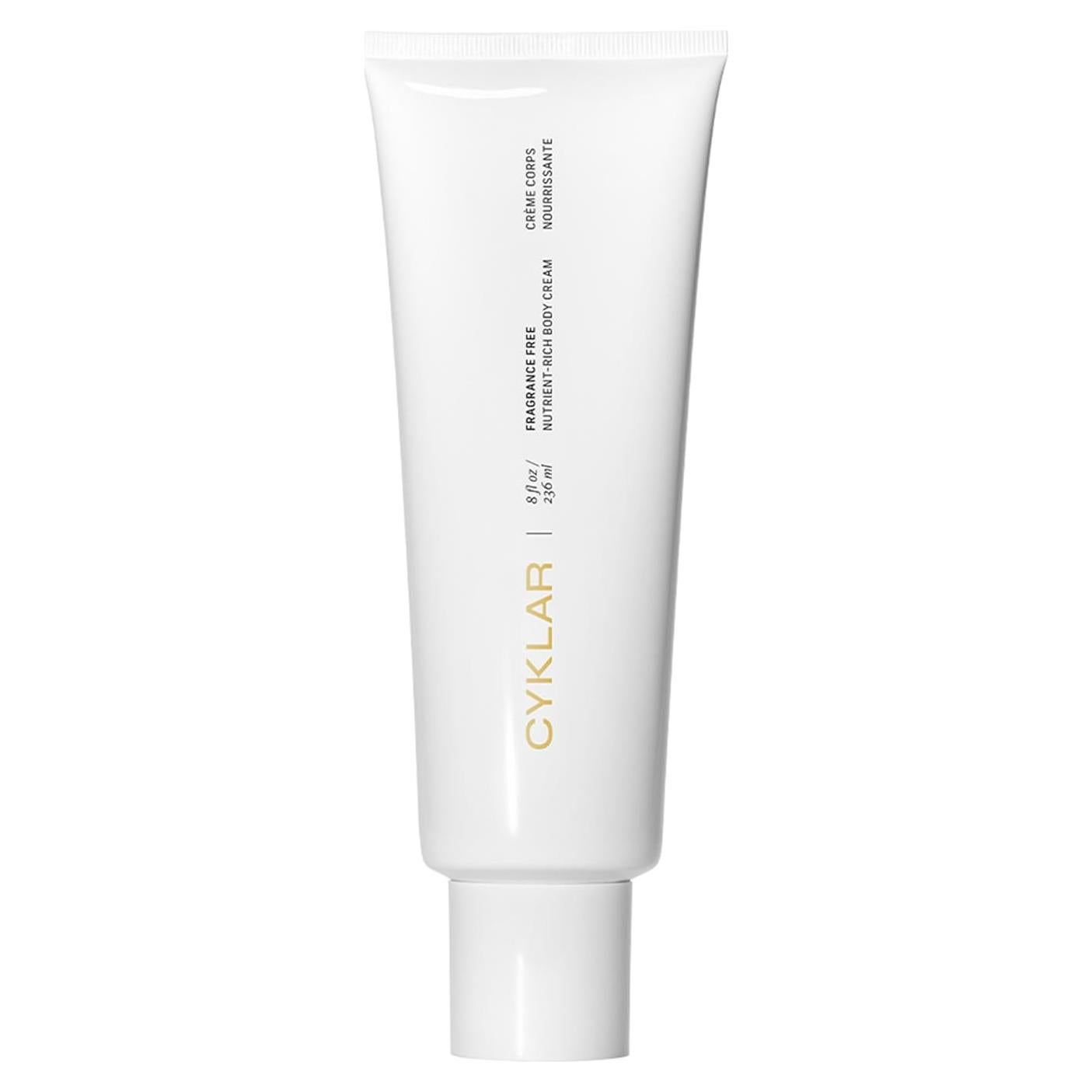 Crema Corporal Cyklar 8 oz Hidratante Sin Fragancia Niacinamida