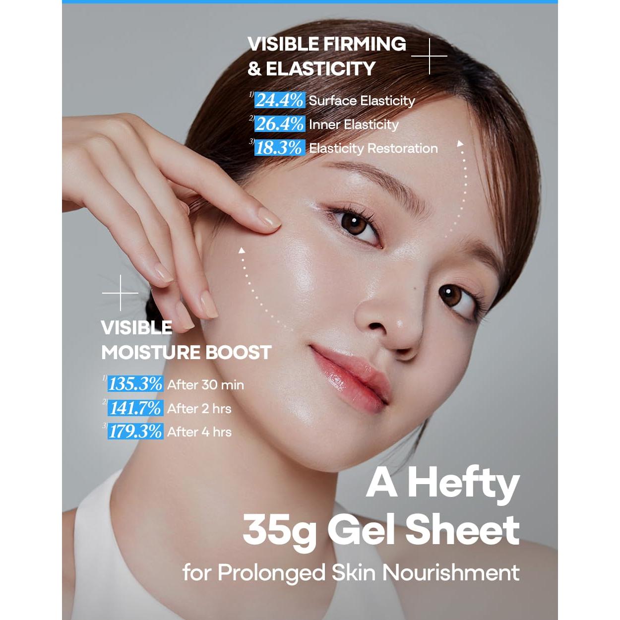 Mascarilla Facial de Gel de Colágeno PDRN Bioma 34.8g - Hidratación Profunda