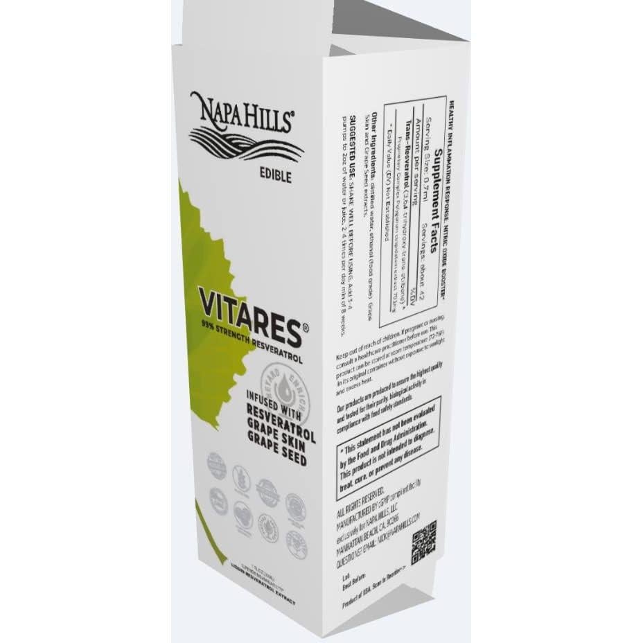 Suero VitaRes con Resveratrol y Extractos de Uva 29.57 ml