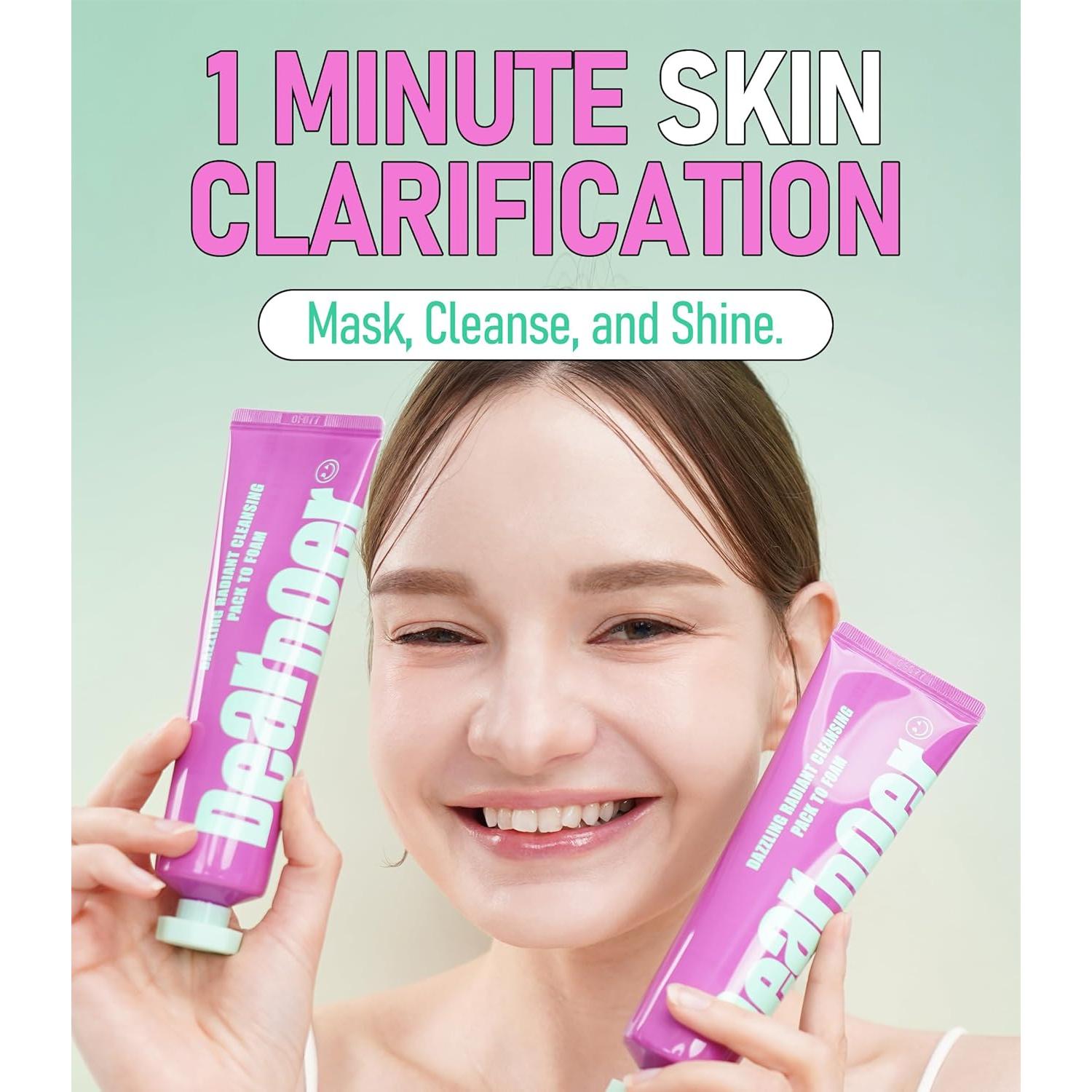 Limpieza Facial 3 en 1 Dear Doer - Exfoliante y Máscara 99.9 ml