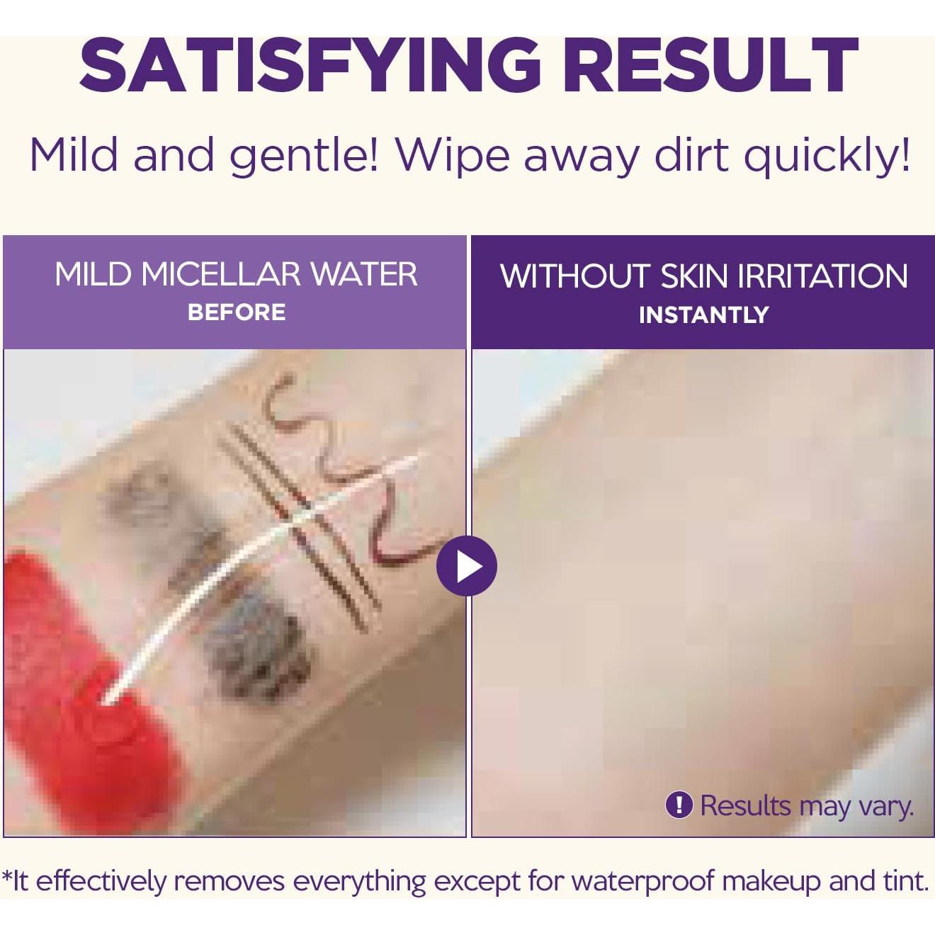 Agua Micelar Limpiadora Suave Freshfood 300ml - Piel Hidratada