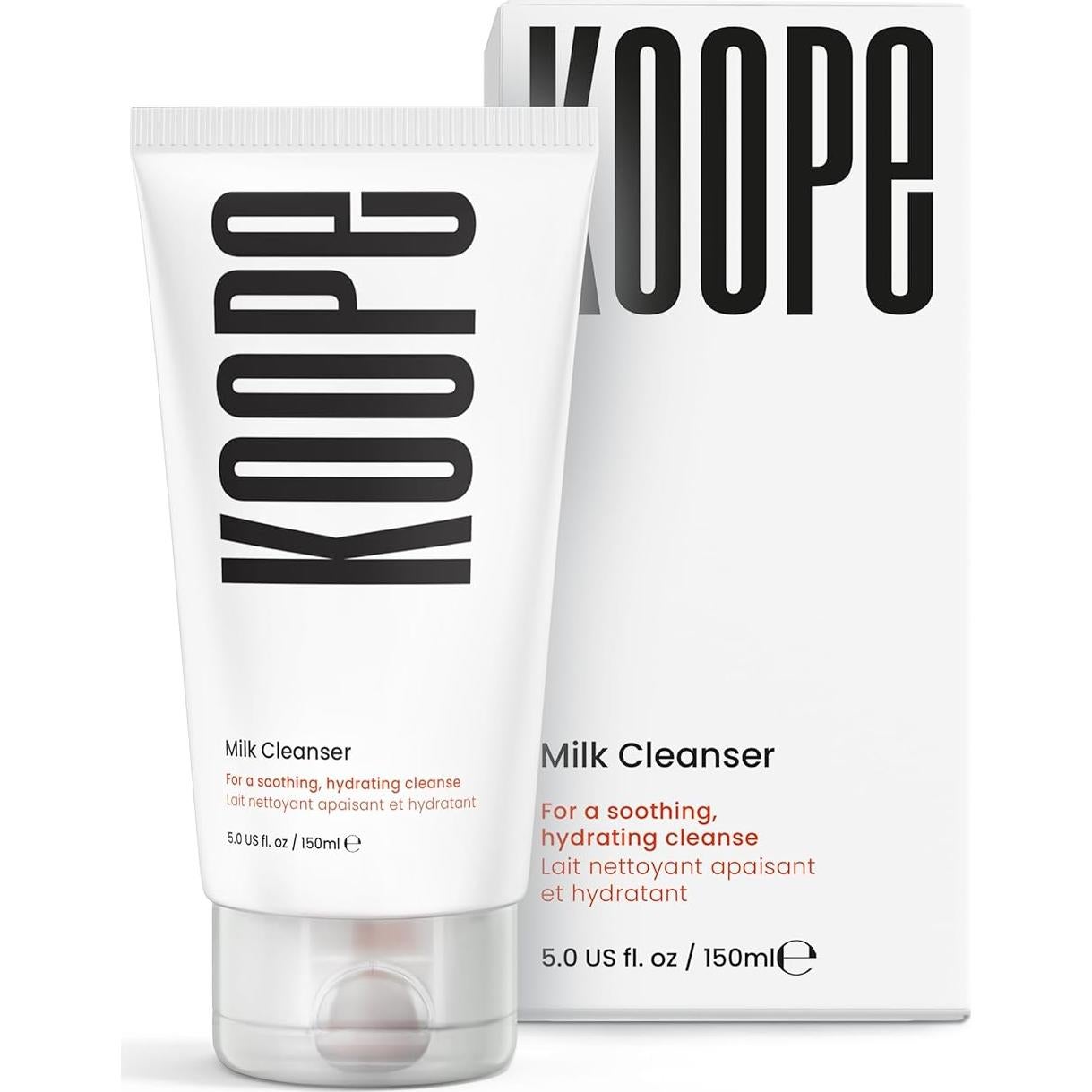 Koope Leche Limpiadora Facial 148 ml - Vegano, Sin Parabenos