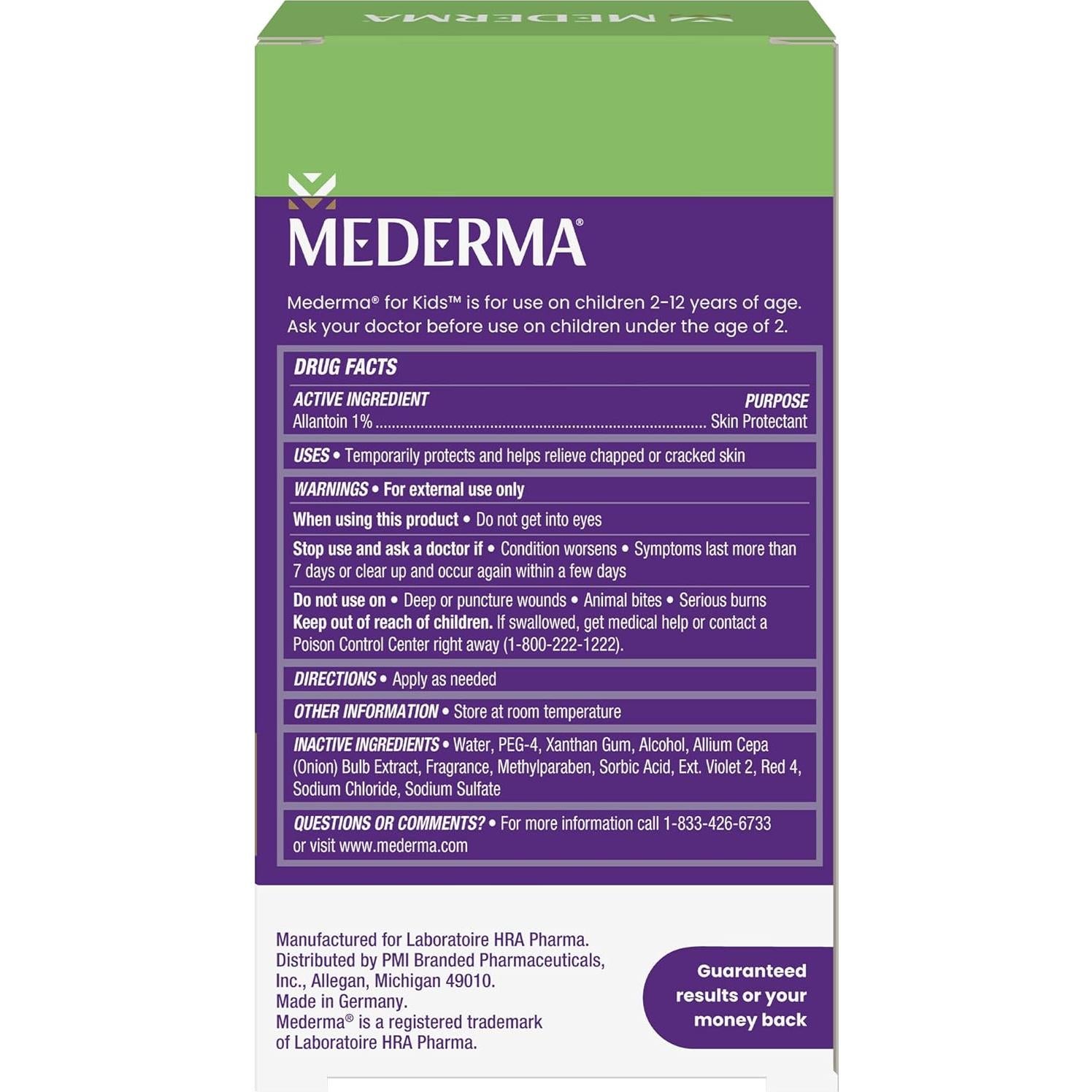 Gel para Cicatrices Mederma Niños 19.84 g - Aroma Uva