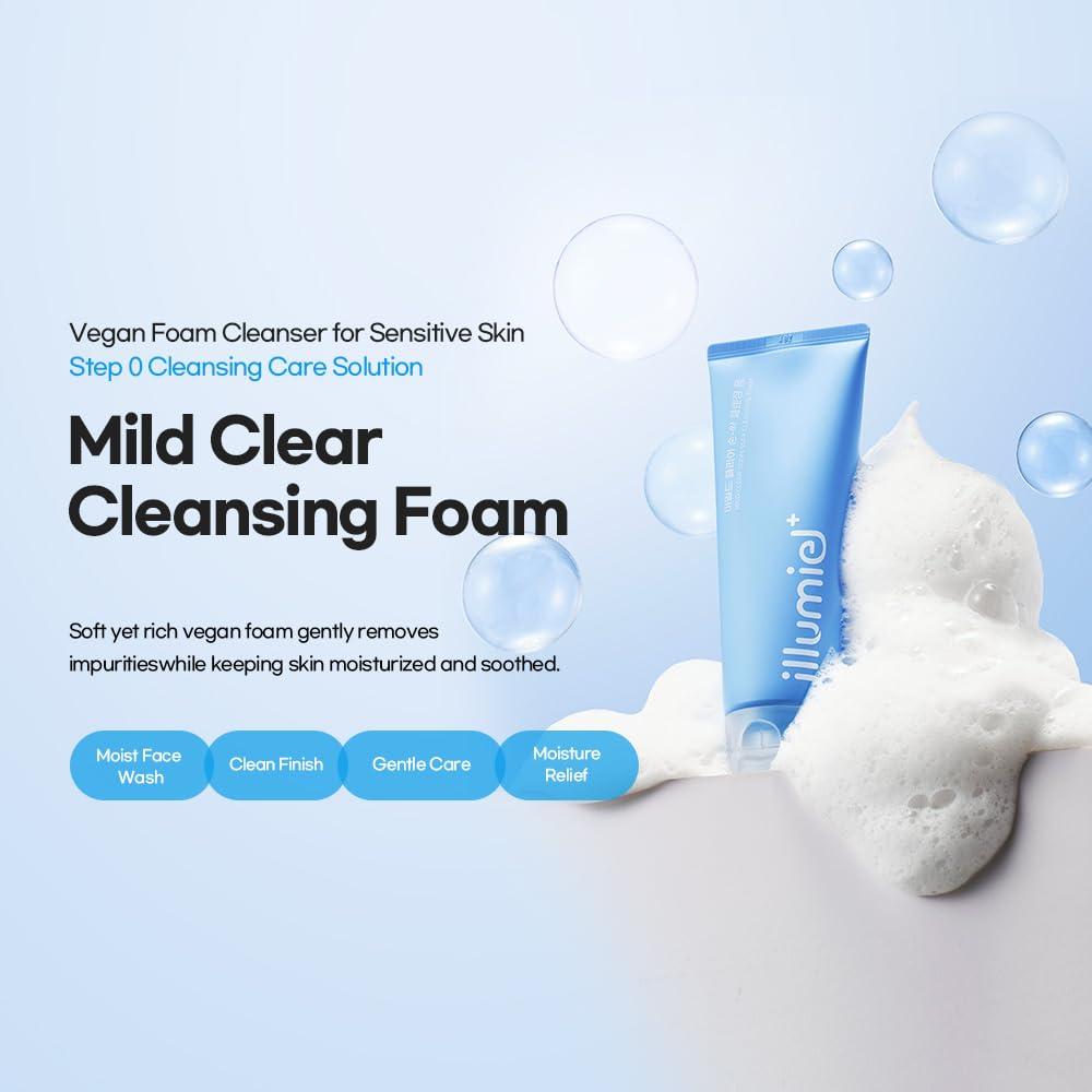 Espuma Limpiadora Facial Illumiel 150 ml - Vegana y Suave