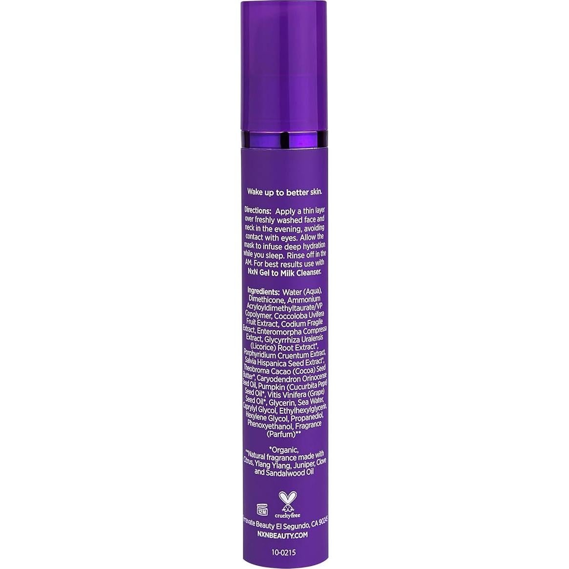 Máscara Facial Hidratante NXN Anti-Envejecimiento 15 ml