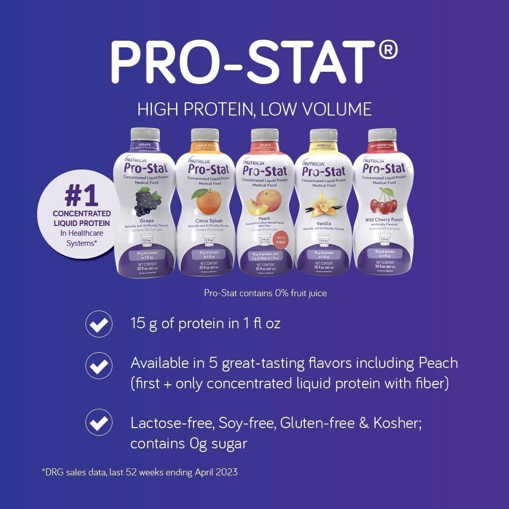 Pro-Stat Proteína Líquida Concentrada Nutricia Uva 887 ml