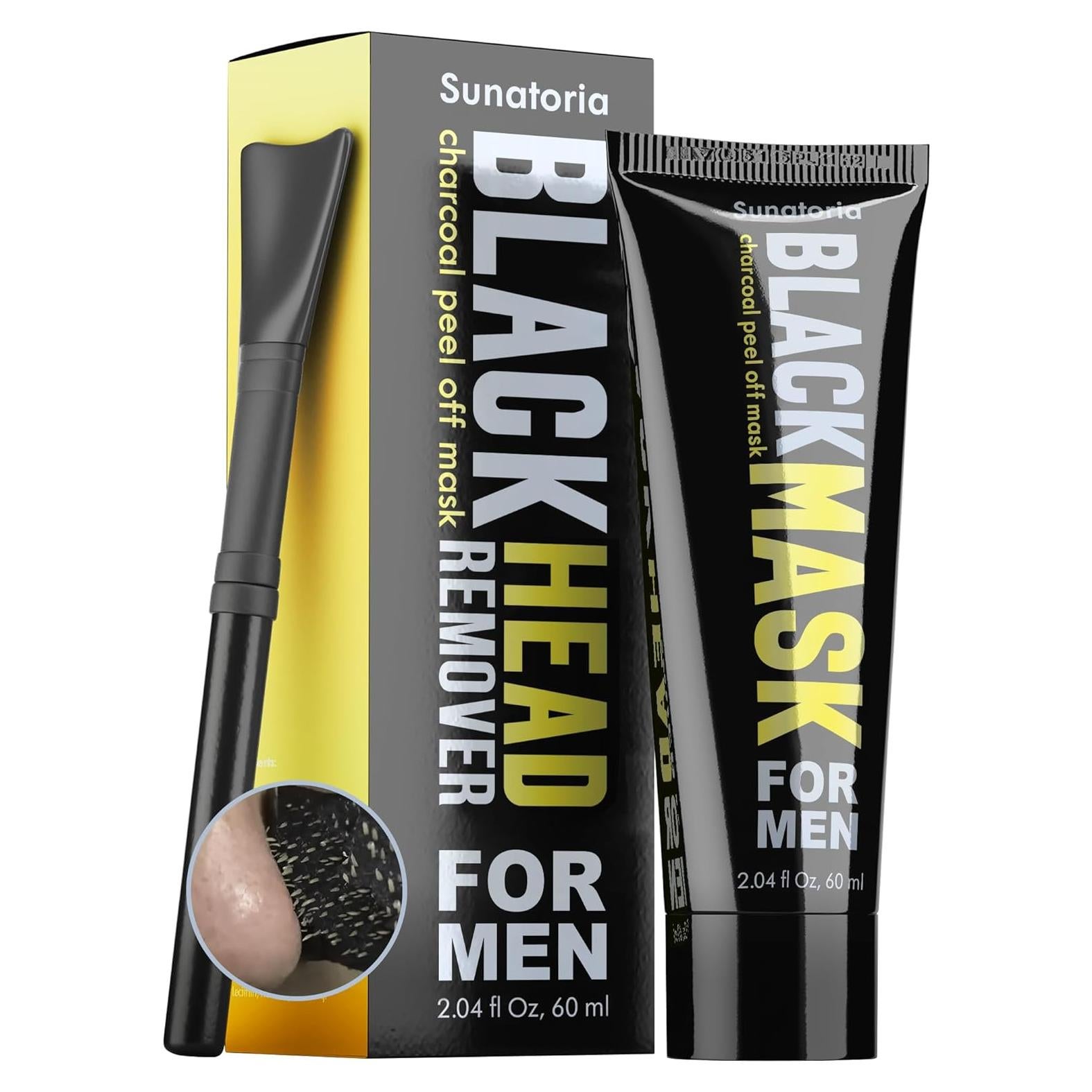 Mascarilla Facial Peel-Off SUNATORIA Carbón Activado 90g