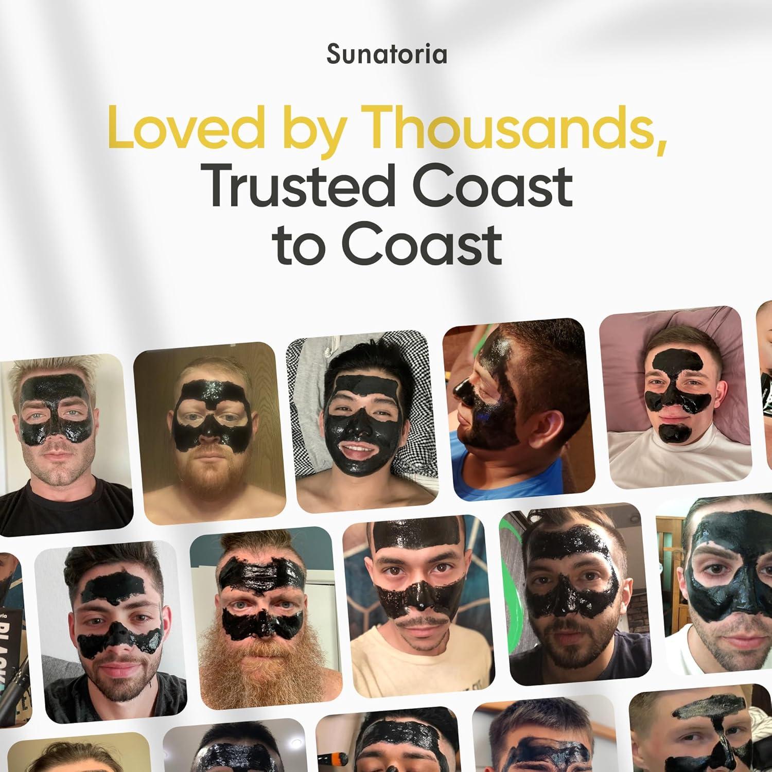 Mascarilla Facial Peel-Off SUNATORIA Carbón Activado 90g