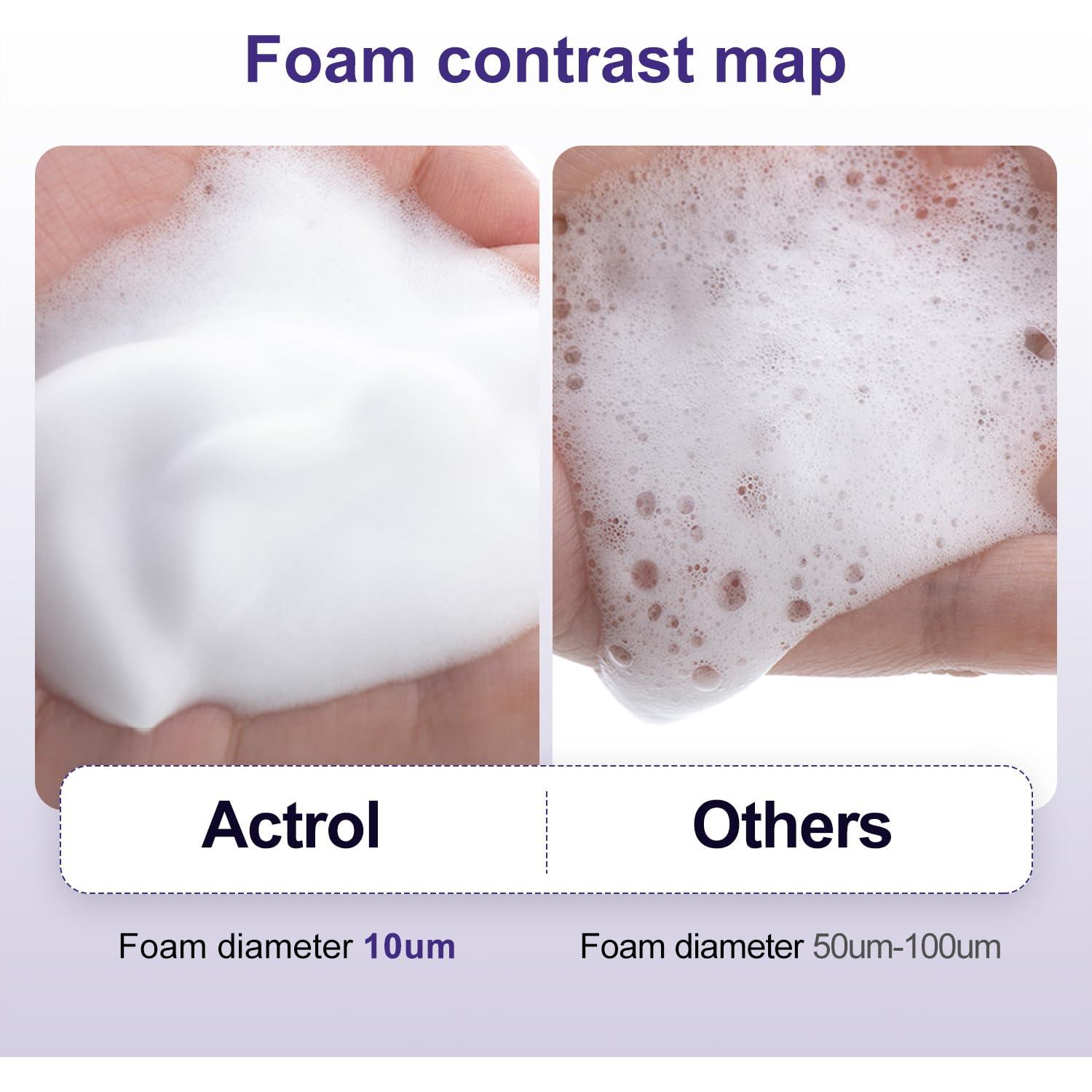 Concentrado Limpiador de Pestañas 100ml ACTROL Uva - Champú Espumoso