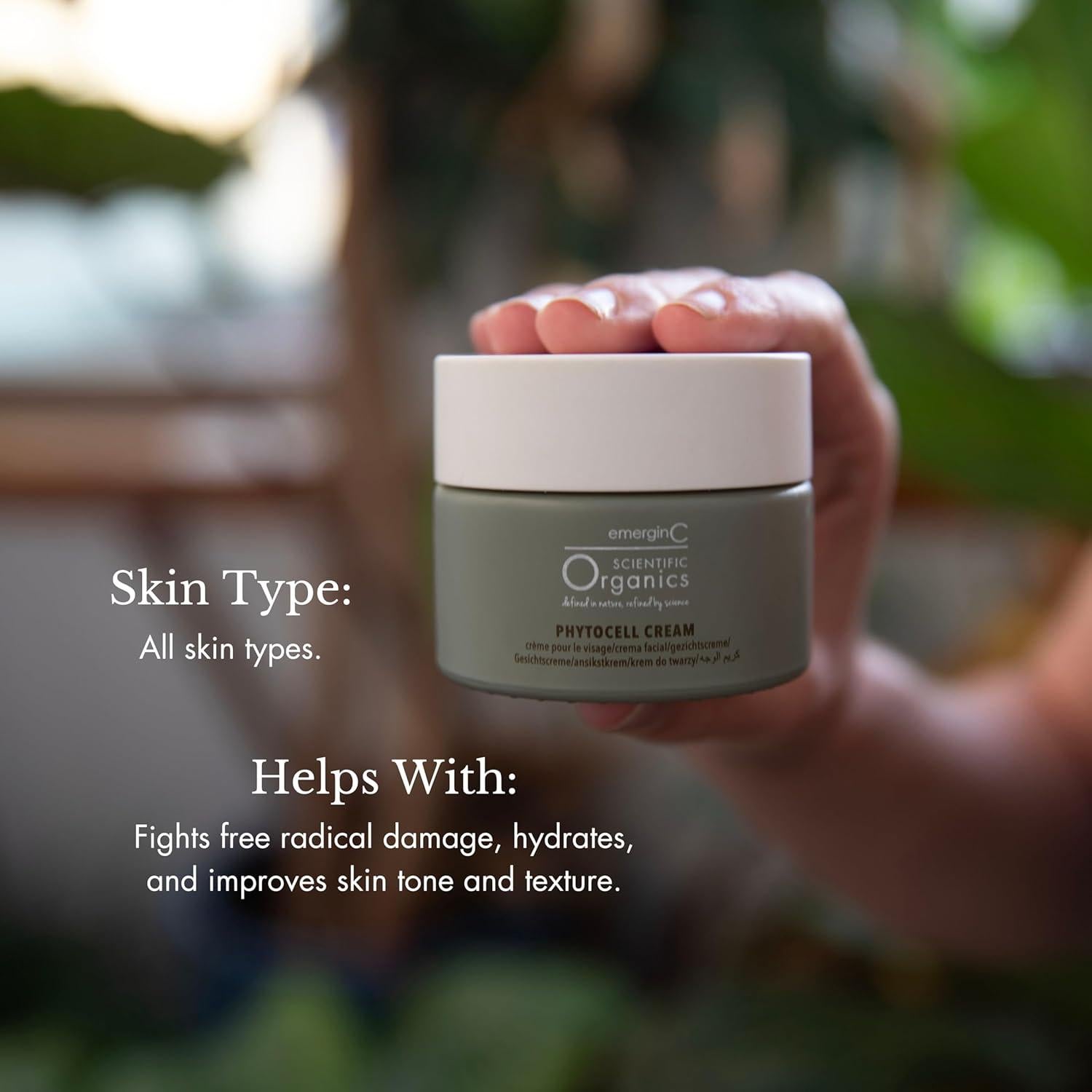 Crema Anti-Envejecimiento emerginC 50 ml - Células Madre de Plantas