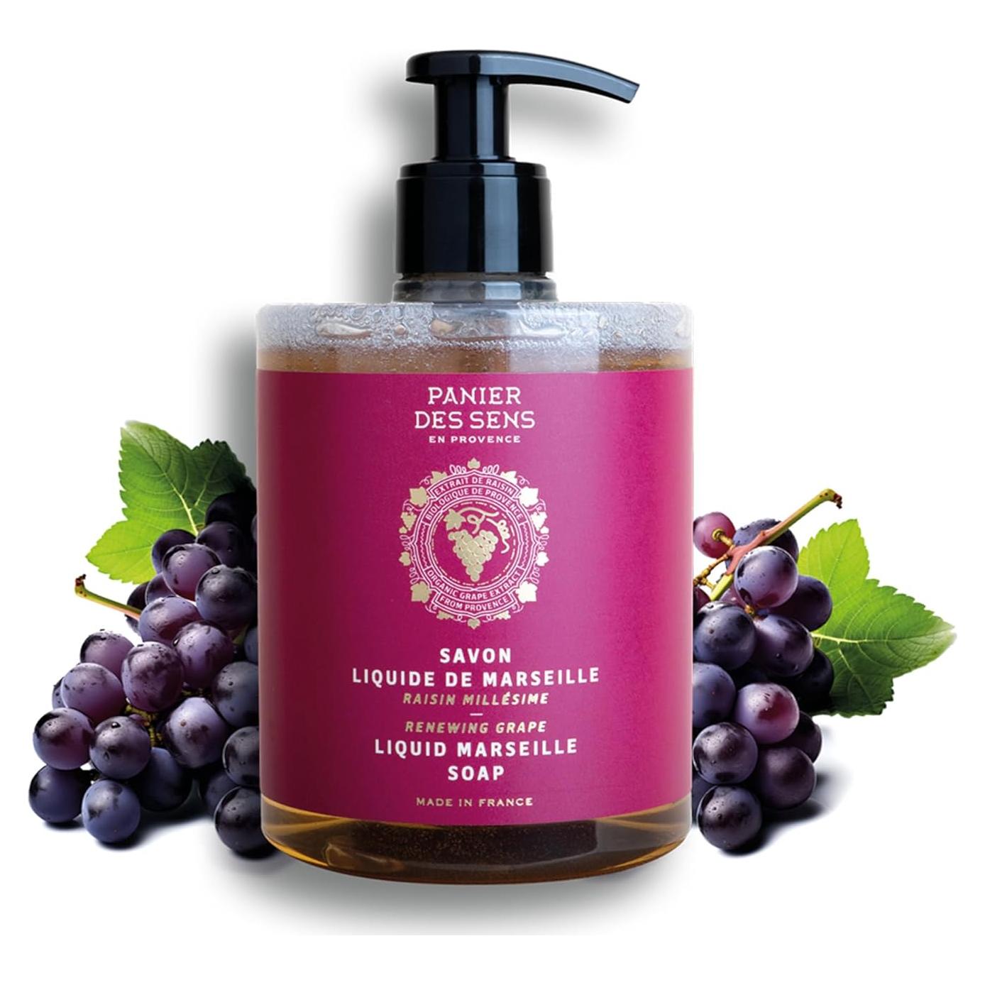 Jabón de Manos Hidratante Panier des Sens 500 ml Uva Natural