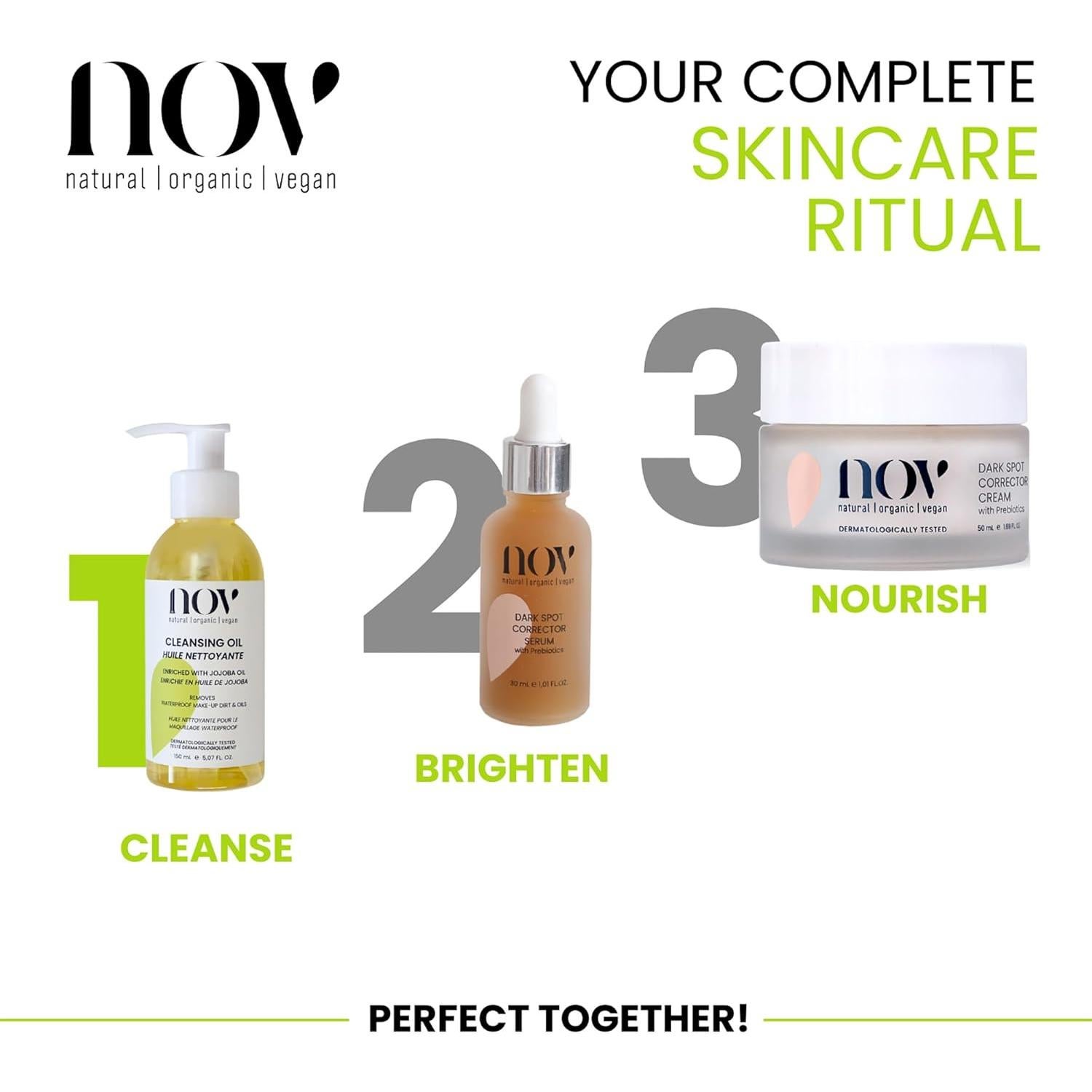 Aceite Limpiador Facial NOV 143 g - Hidratante y Suave