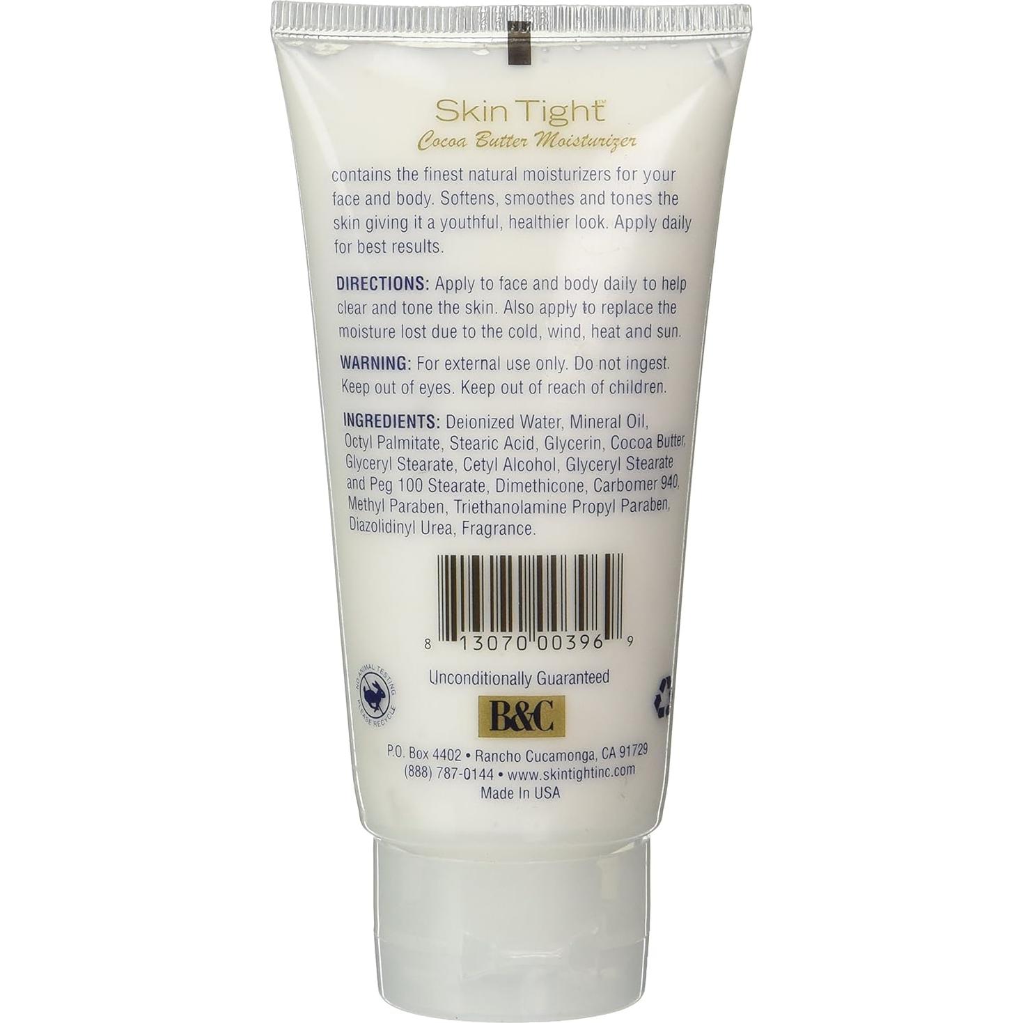 Hidratante de Manteca de Cacao B&C Skin Tight 99g