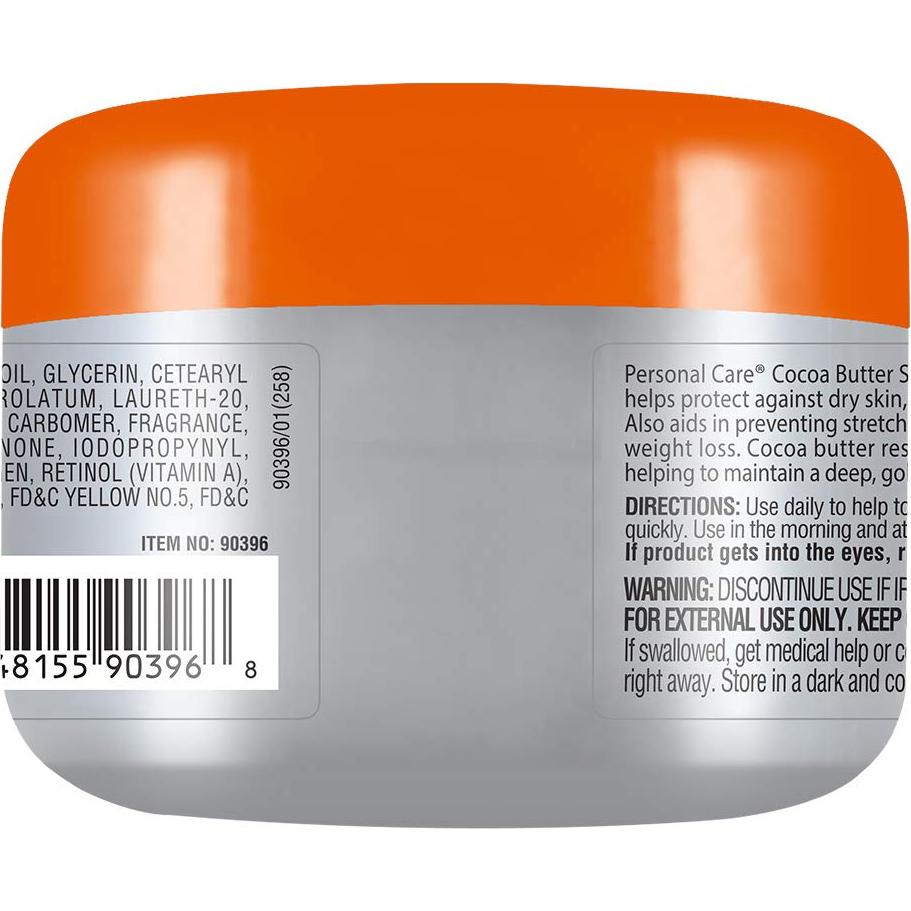 Crema Hidratante de Manteca de Cacao 156g - Cuidado Personal