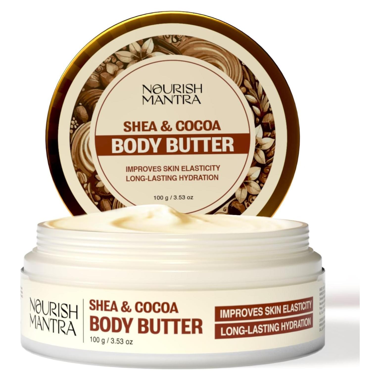 Manteca Corporal Hidratante Nandini 100g - Shea y Cocoa