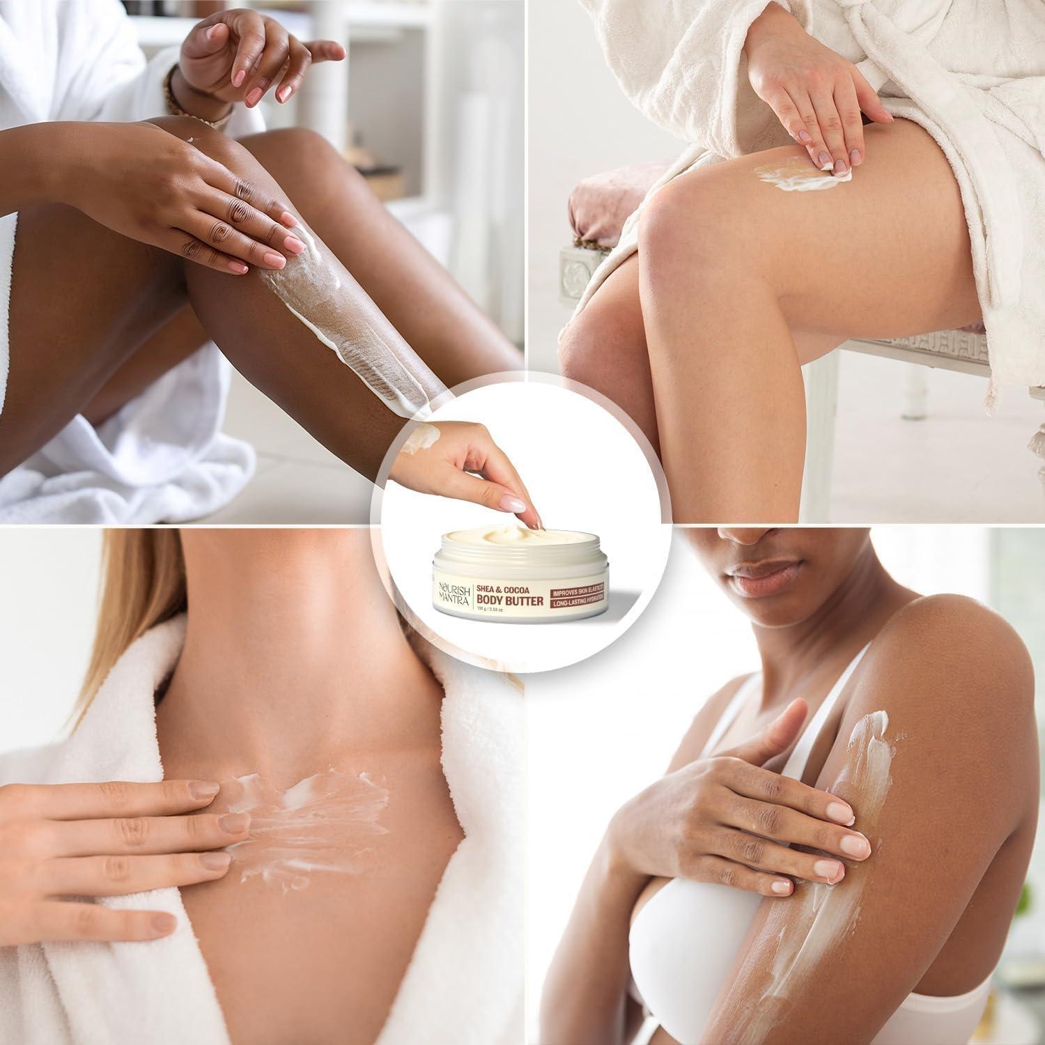 Manteca Corporal Hidratante Nandini 100g - Shea y Cocoa