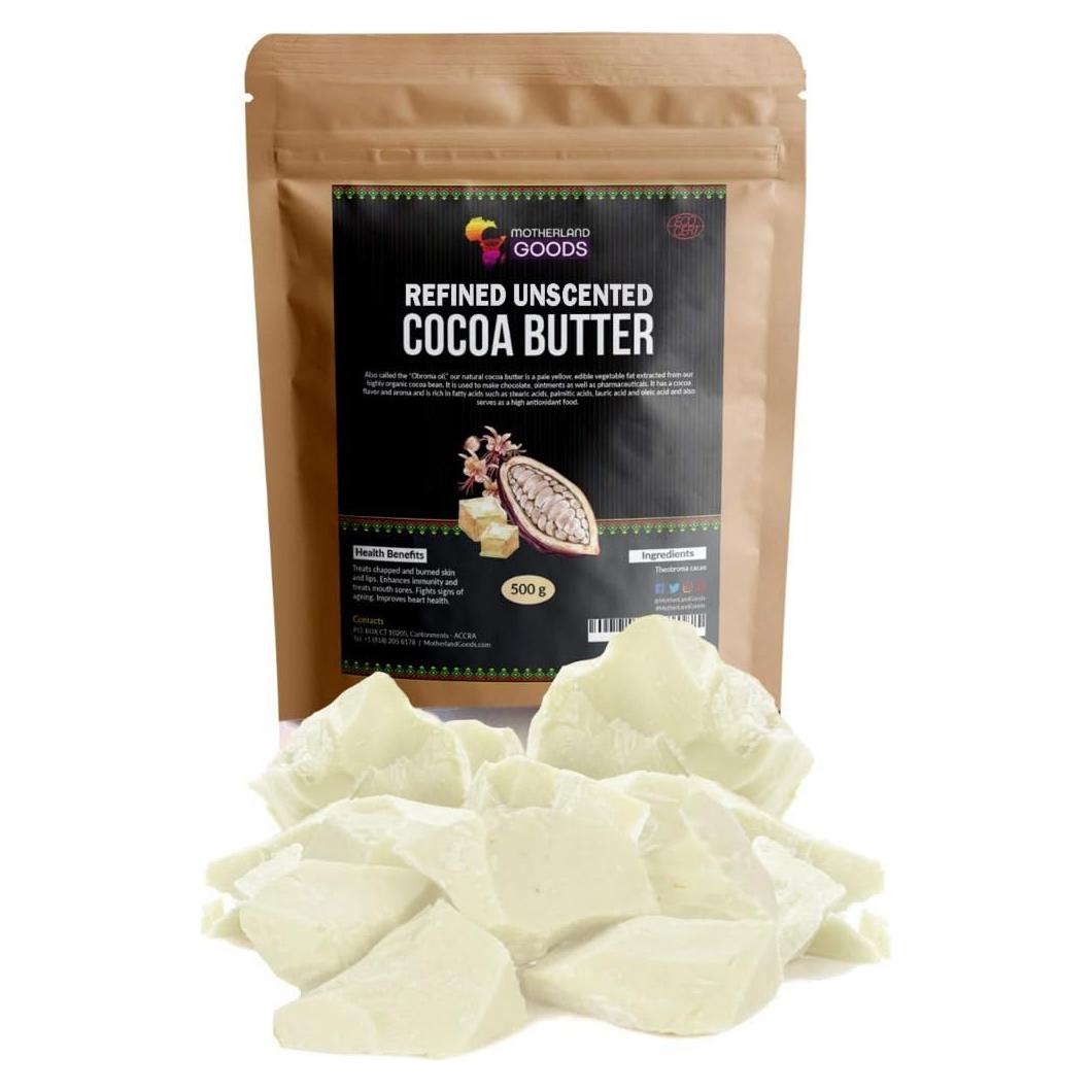 Manteca de Cacao Refinada Sin Olor Motherland Goods 226.8 g