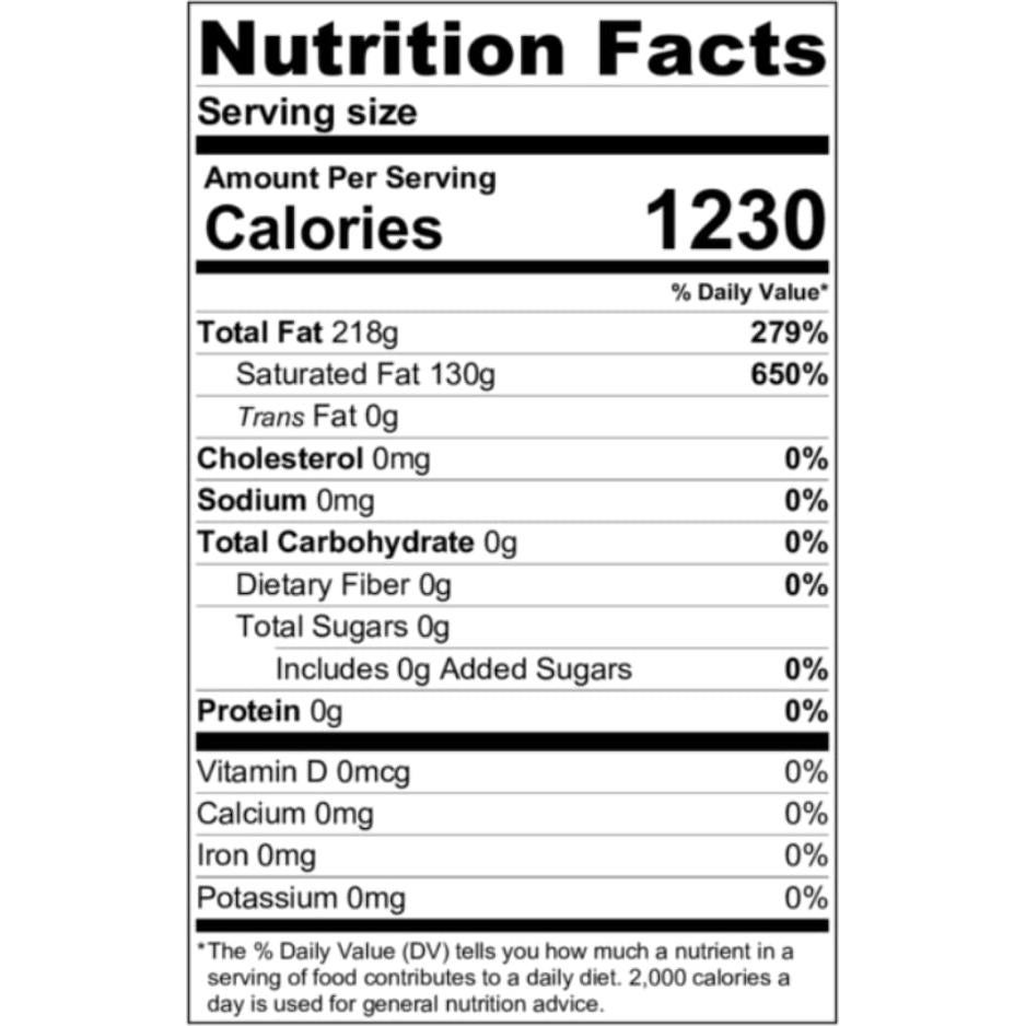 Manteca de Cacao Ecuatoriana HalalEveryday 453g Pura y Cruda